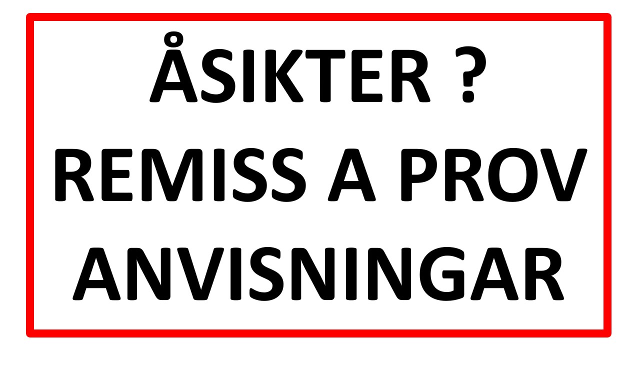 Läs mer om artikeln Remiss AProv Anvisningar