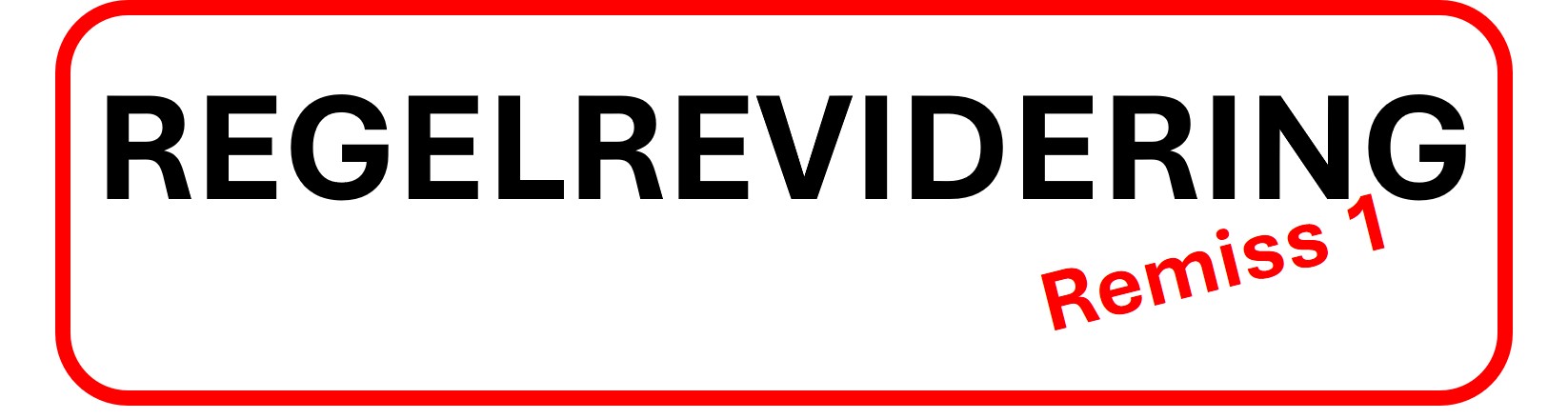 Läs mer om artikeln Regler 2027 ”remiss 1”
